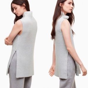 Women’s WILFRED Aritzia Durandal Italian Wool Turtleneck Sweater, Size US XS